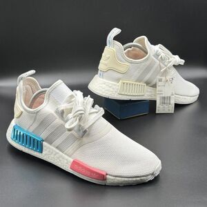 adidas NMD R1 White Grey Hazy Rose (Women's)